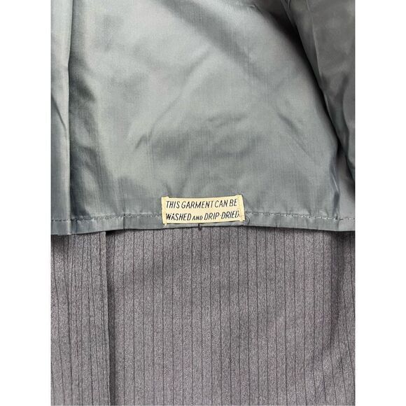 Vintage Late 1940s to mid 1950s Men’s Charcoal Suit Set 2pc 35x29 pant - Picture 12 of 15